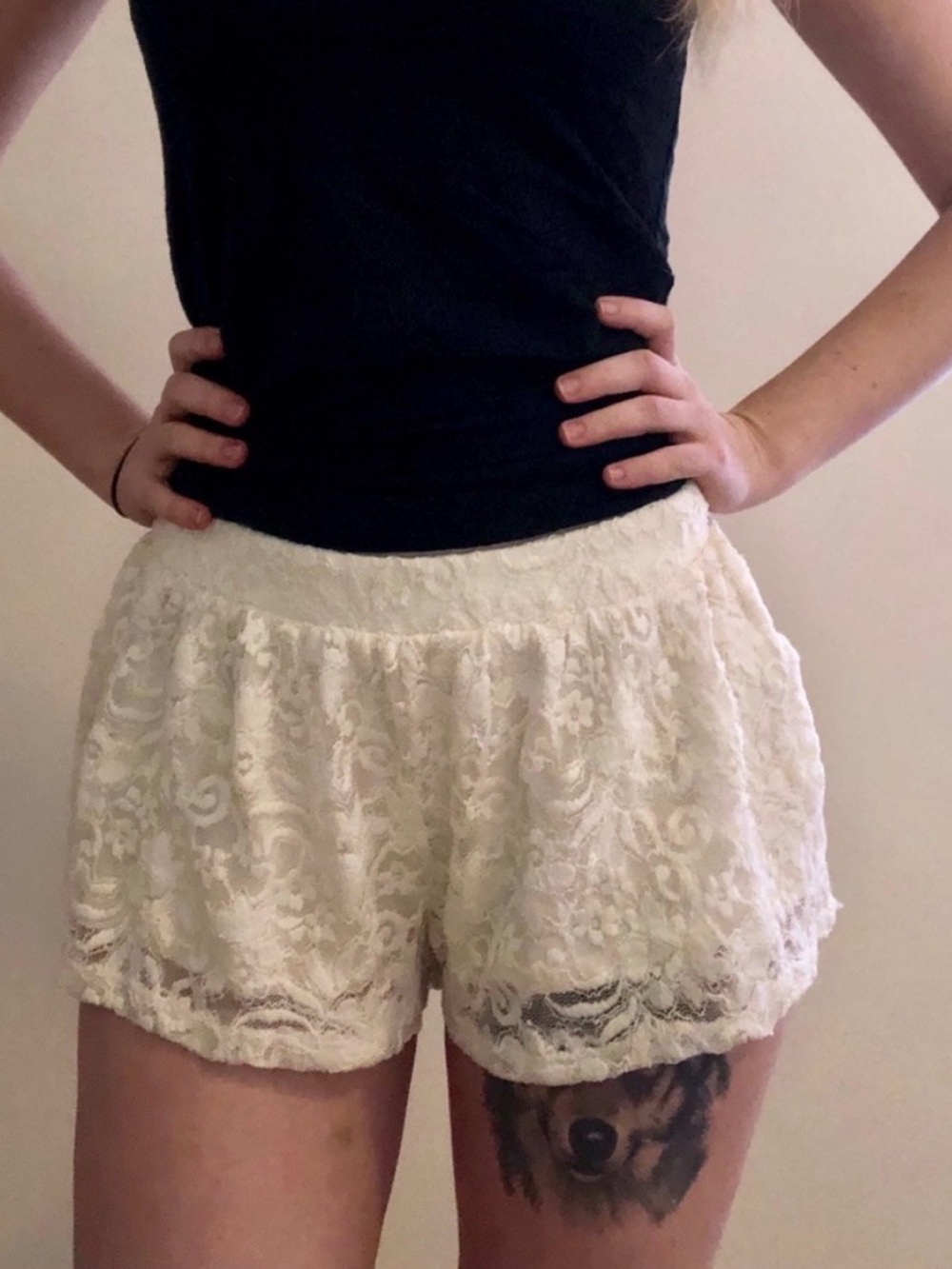 Women's Lace Shorts
